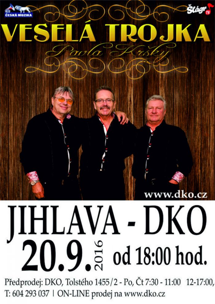 20.09.2016 - VESELÁ TROJKA - Jihlava