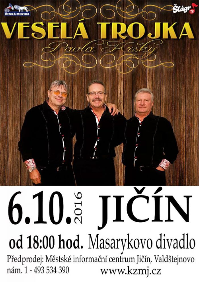 06.10.2016 - Veselá Trojka - Koncert / Jičín