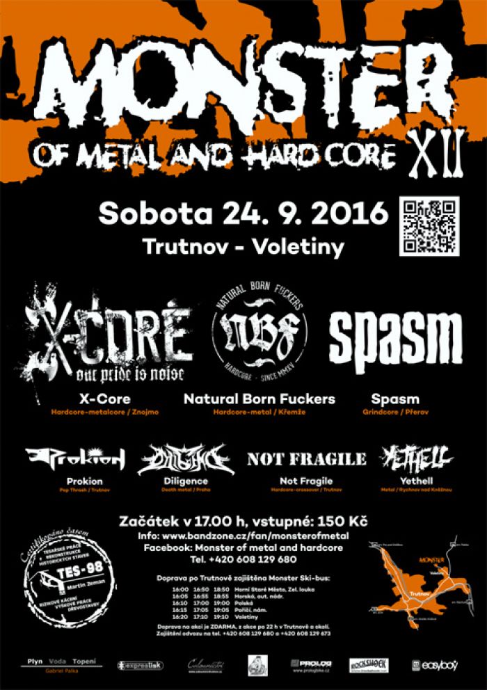 24.09.2016 - Monster of Metal and Hardcore XII - Trutnov
