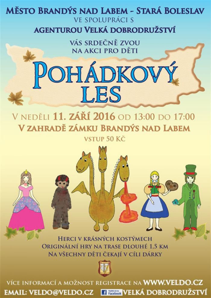 11.09.2016 -   Pohádkový les - Pro děti / Brandýs nad Labem