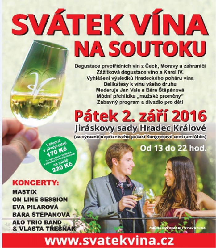 02.09.2016 - Svátek vína na soutoku - Hradec Králové 