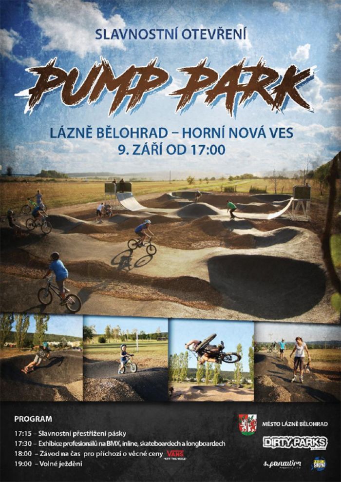 09.09.2016 - Slavnostní otevření Pump Parku - Lázně Bělohrad