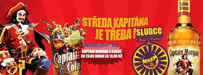 21.09.2016 - Středa! Kapitánův Drink je Třeba!- Mladá Boleslav