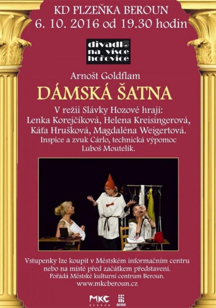 06.10.2016 - DÁMSKÁ ŠATNA - Divadlo / Beroun