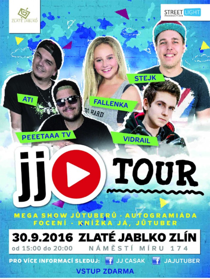 30.09.2016 -  JÁ JŮTUBER TOUR VE ZLATÉM JABLKU - Zlín