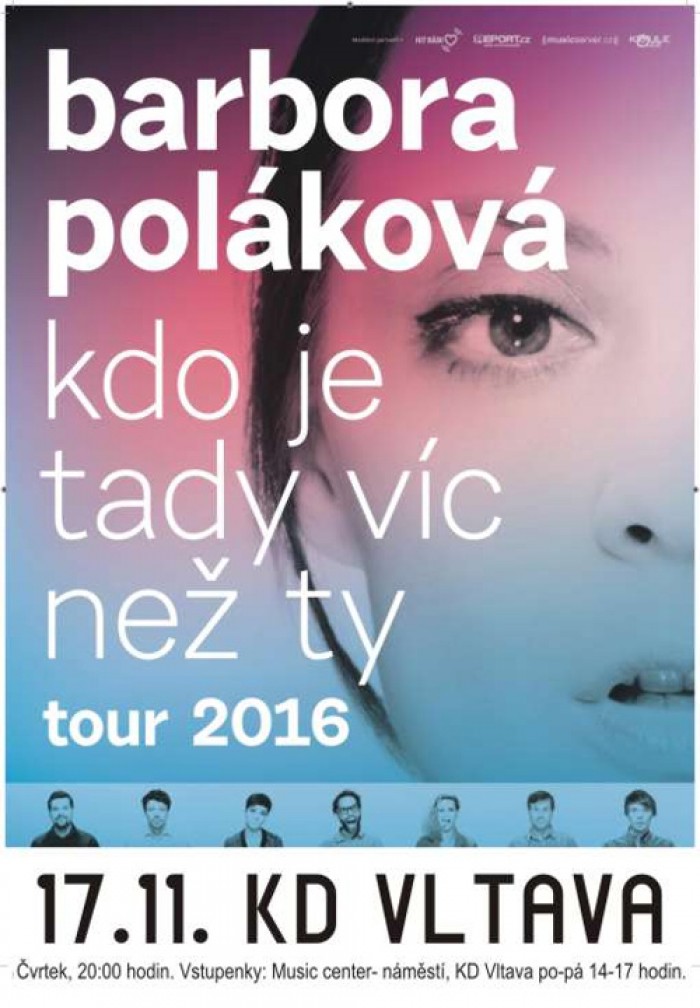 17.11.2016 - Bára Poláková - Kdo je tady víc něž ty TOUR 2016 / České Budějovice