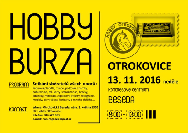 13.11.2016 - HOBBY BURZA - Otrokovice