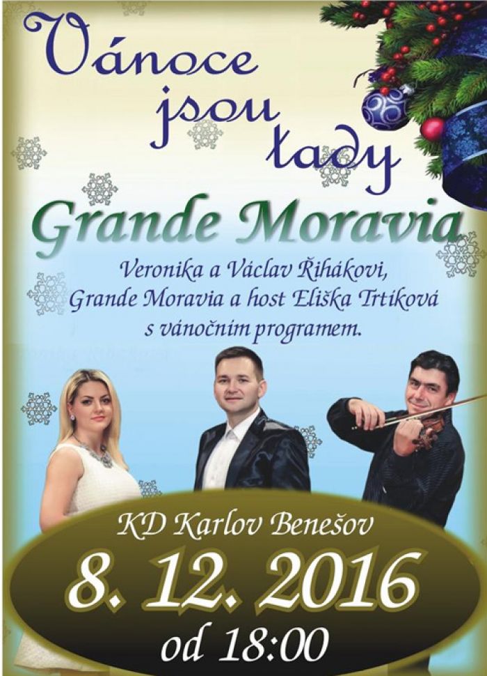 08.12.2016 - Vánoční koncert Grande Moravia - Benešov