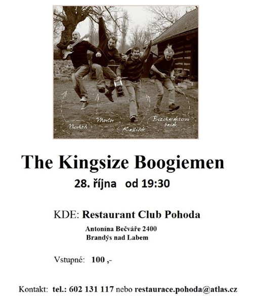 28.10.2016 - The Kingsize Boogiemen - Brandýs nad Labem