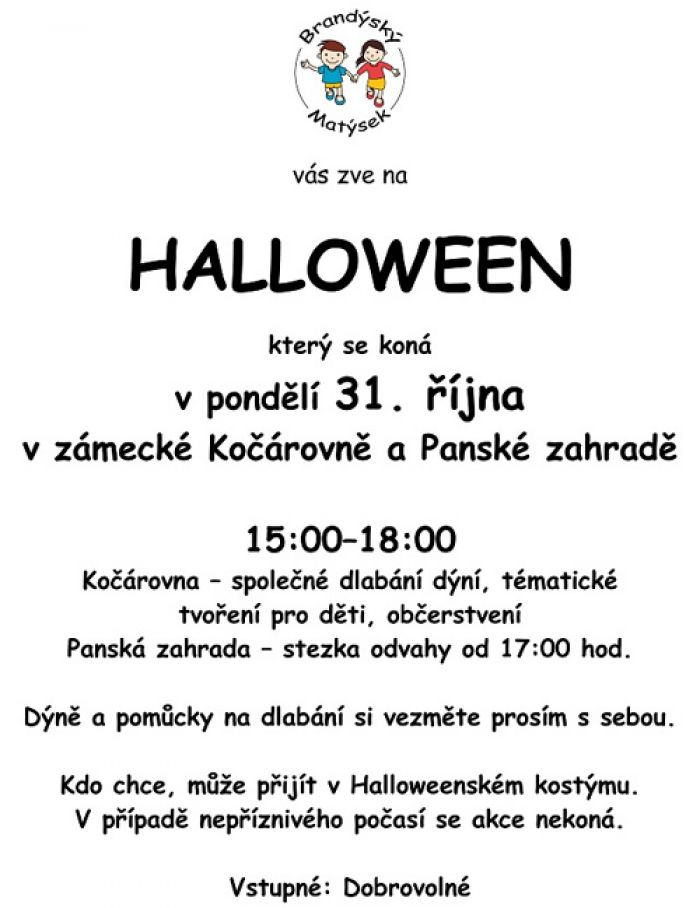 31.10.2016 - Halloween 2016 - Brandýs nad Labem