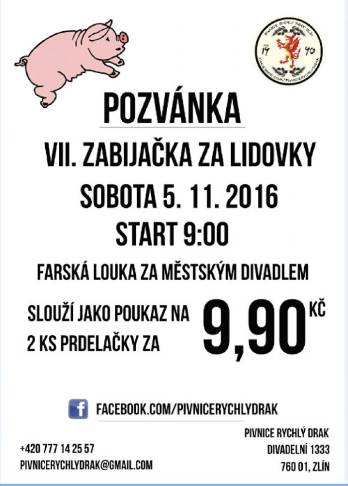 05.11.2016 - VII. Zabijačka za Lidovky - Zlín