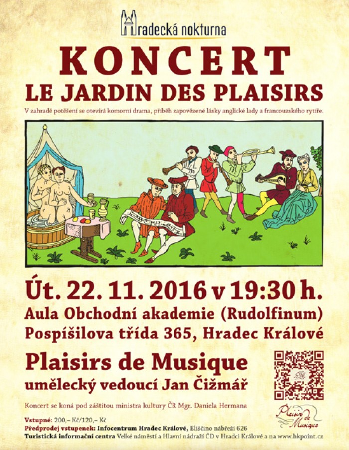 22.11.2016 - Koncert Le Jardin des Plaisirs - Hradec Králové