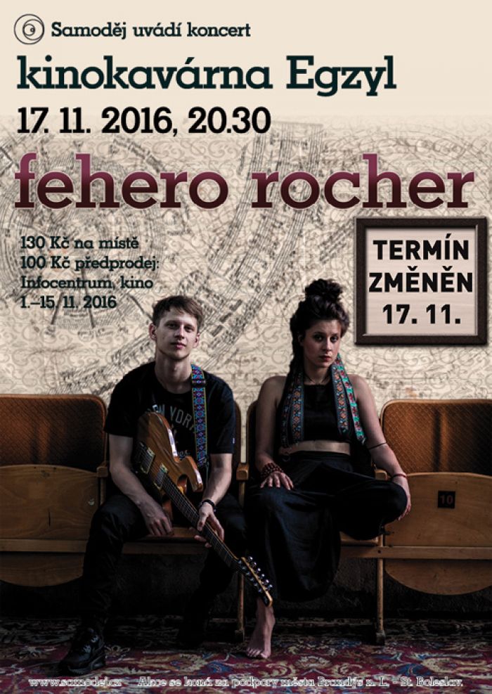 17.11.2016 - Fehero rocher - Koncert / Brandýs nad Labem