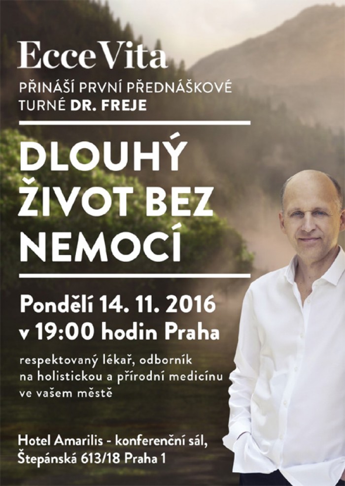 14.11.2016 - MUDr. David Frej: Dlouhý život bez nemocí - Praha 1
