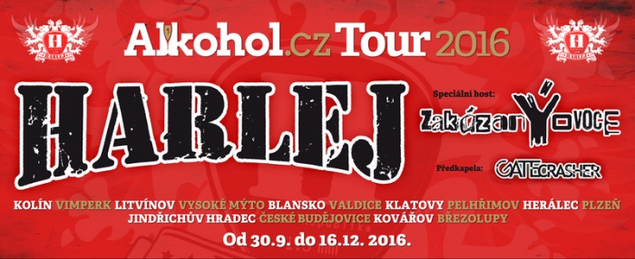 03.12.2016 - Harlej - Alkohol.cz Tour 2016 - Jindřichův Hradec