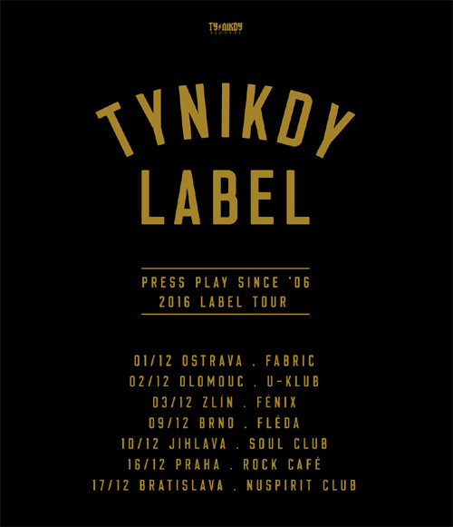 10.12.2016 - TY NIKDY LABEL TOUR 2016 - Jihlava
