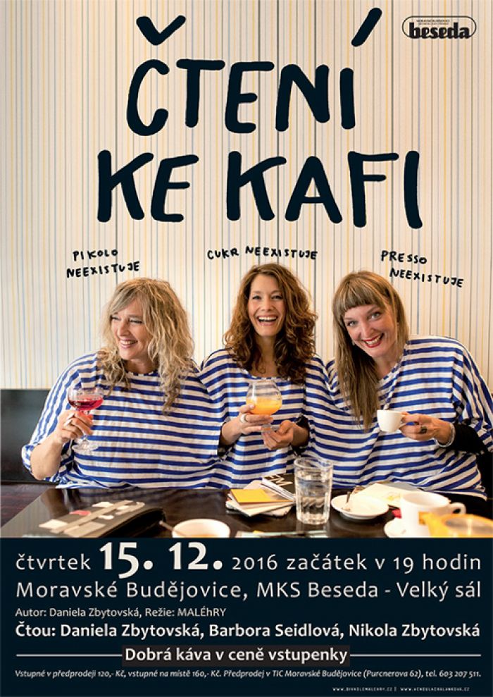 15.12.2016 - Čtení ke kafi  / Moravské Budějovice