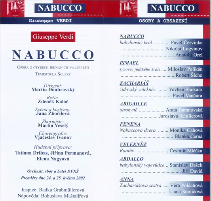 02.03.2014 -  Giuseppe Verdi / NABUCCO