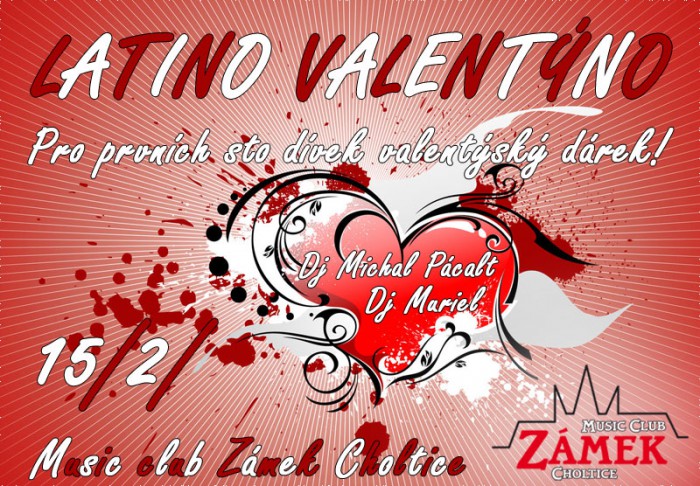 15.02.2014 - Latino Valentýno  - Music club Zámek Choltice