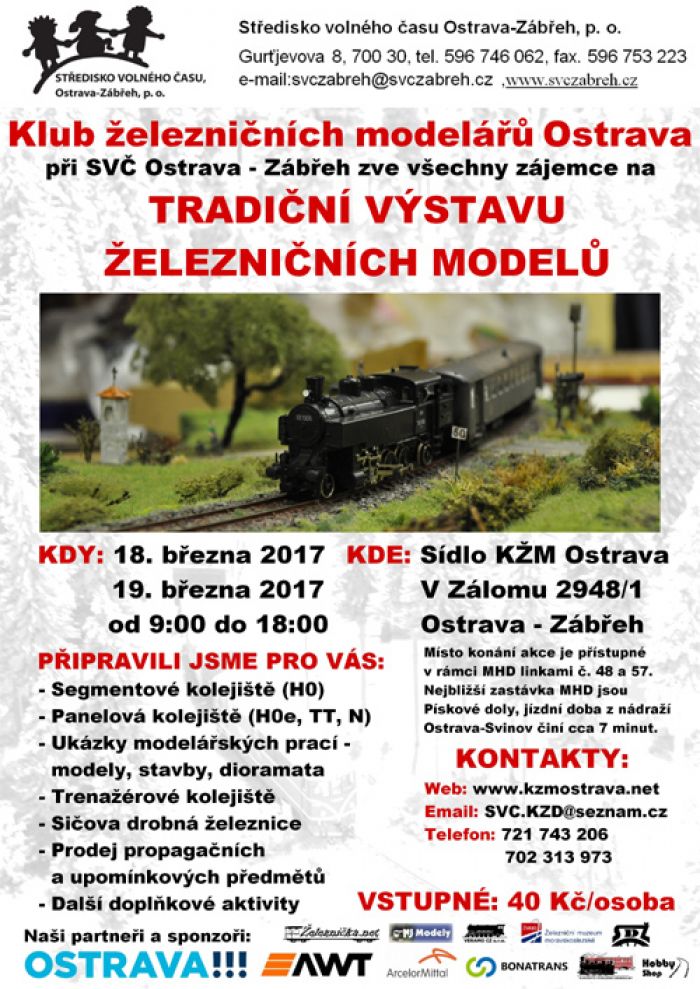 18.03.2017 - Tradiční výstava železničních modelů - Ostrava