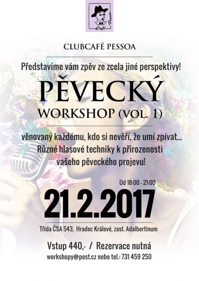 21.02.2017 - Pěvecký workshop (vol.1) - Hradec Králové
