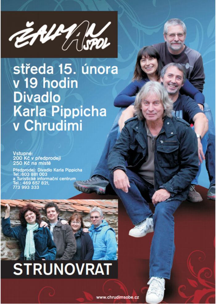 15.02.2017 - Žalman a spol. & Strunovrat -  Koncert  / Chrudim