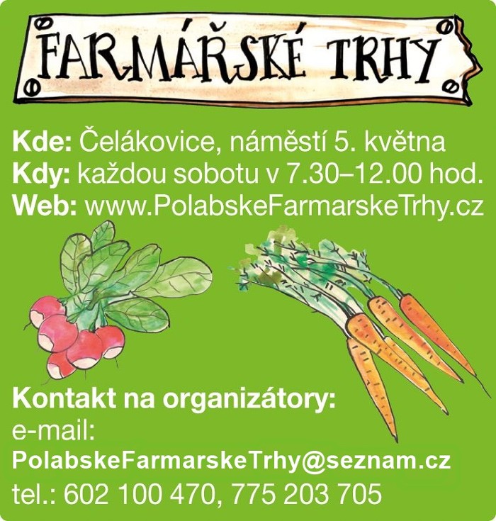 28.01.2017 - Farmářské trhy 2017 v Čelákovicích  