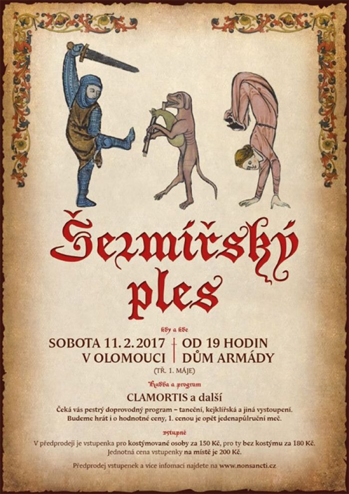 11.02.2017 - Šermířský ples Olomouc 2017
