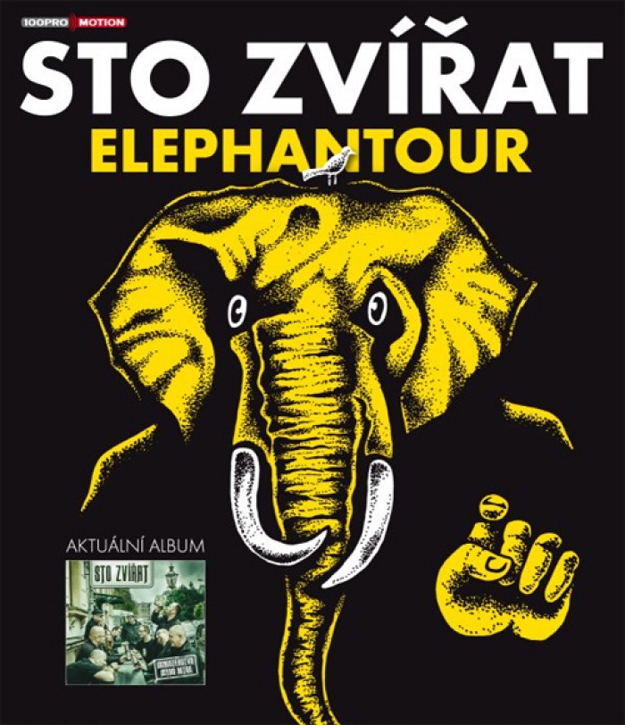 04.03.2017 - STO ZVÍŘAT - Elephantour 2017 / Kutná Hora