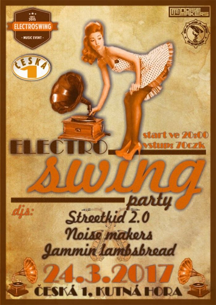 24.03.2017 - Swing & Electroswing party - Kutná Hora