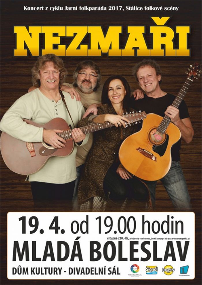 19.04.2017 - NEZMAŘI - Koncert / Mladá Boleslav