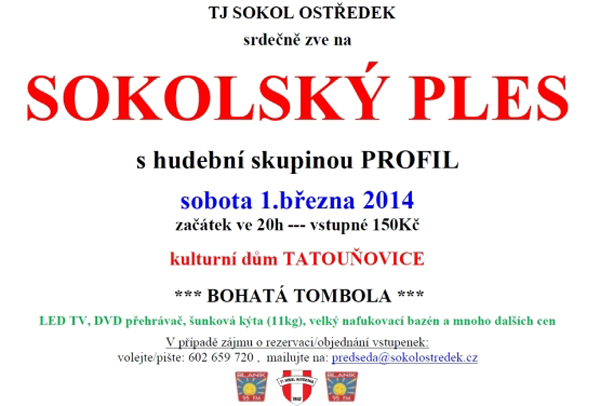 01.03.2014 - Sokolský ples