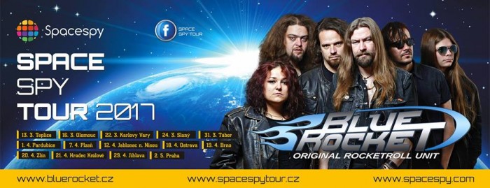 01.04.2017 - BLUE ROCKET - SPACE SPY TOUR 2017 / Pardubice
