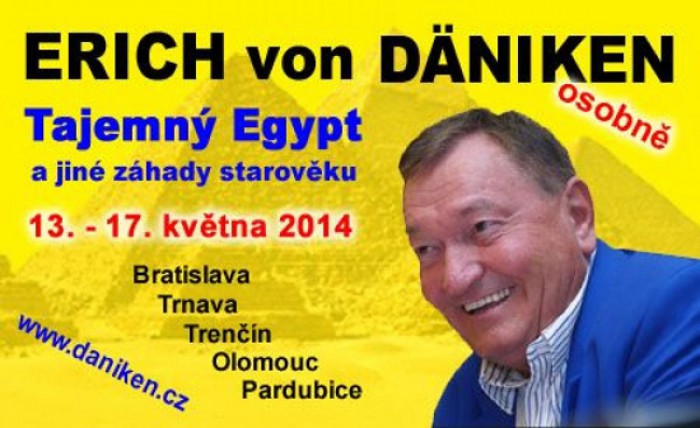 17.05.2014 - ERICH von DÄNIKEN: Tajemný Egypt 