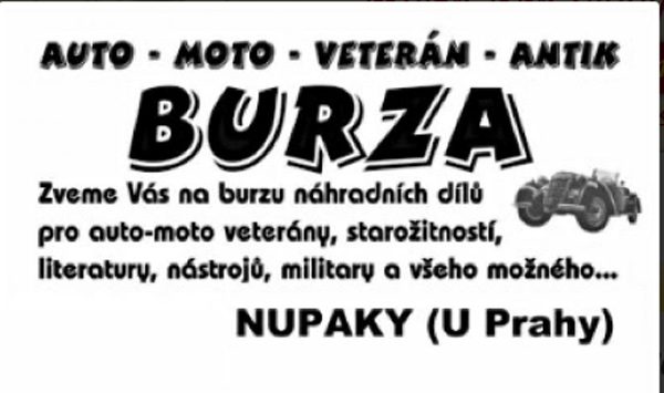 06.05.2017 - Auto, moto, veterán burza 2017 - Nupaky u Prahy
