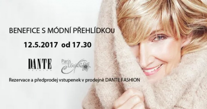 12.05.2017 - Benefice s Módní show DANTE FASHION A PARIS LOOK - Jičín