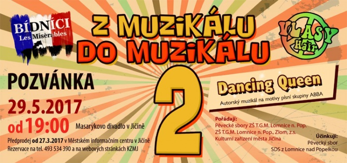 29.05.2017 - Z muzikálu do muzikálu II.  / Jičín
