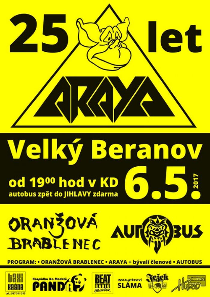 06.05.2017 - 25 let kapely Araya - Velký Beranov