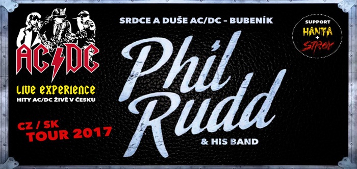 13.05.2017 - Phil Rudd & His Band (AUS)  - Koncert / Jablonec nad Nisou