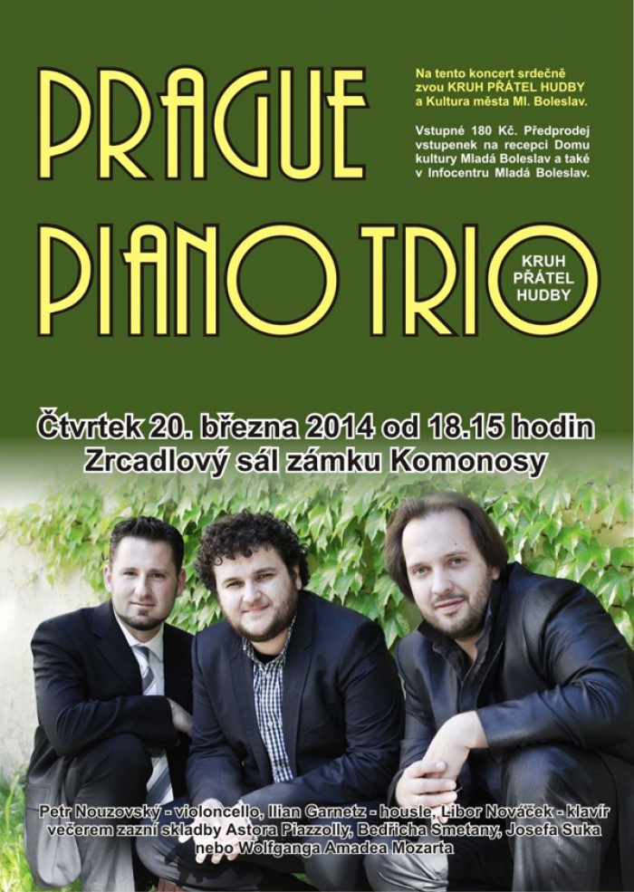 20.03.2014 - PRAGUE PIANO TRIO