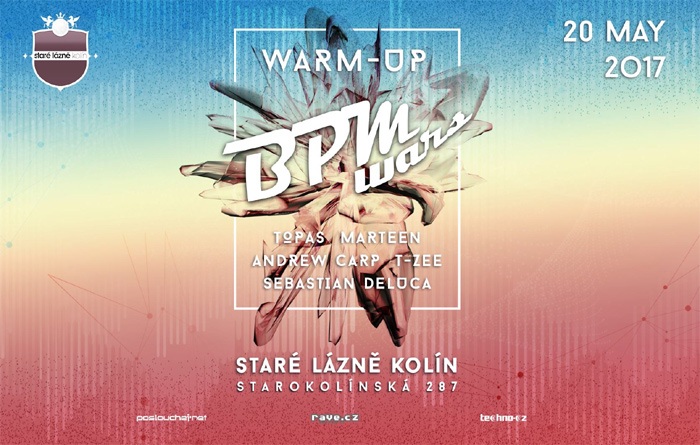 20.05.2017 - BPM wars Open Air WARM UP -  Kolín