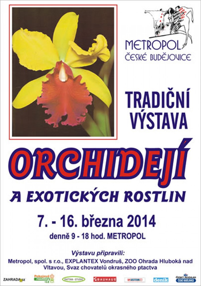 07.03.2014 - Tradiční výstava orchidejí opět v Metropolu