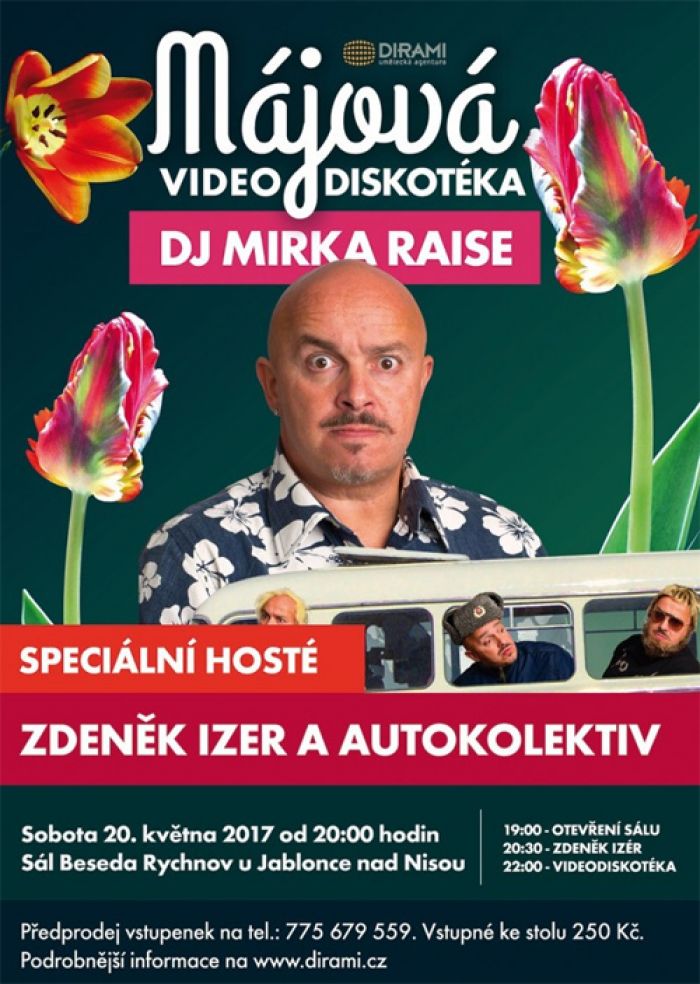 20.05.2017 - Májová videodiskotéka - Rychnov u Jablonce nad Nisou