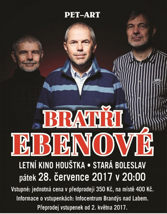 28.07.2017 - Bratři Ebenové - Koncert / Stará Boleslav