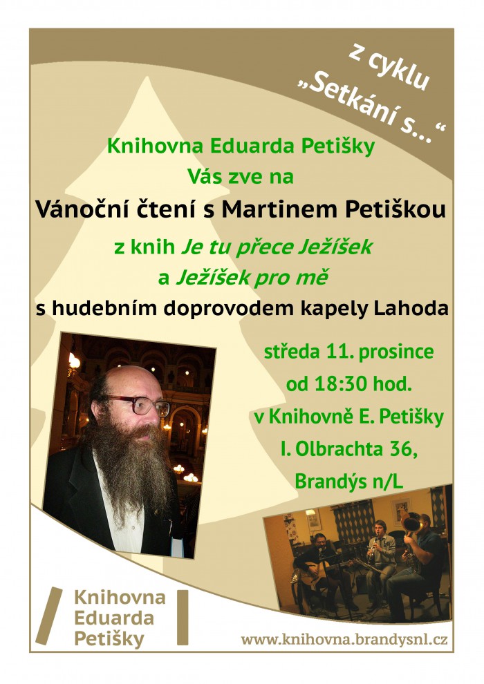 11.12.2013 - Vánoční čtení s Martinem Petiškou