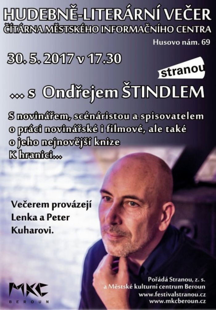 30.05.2017 - Hudebně-literární večer s Ondřejem Štindlem - Beroun