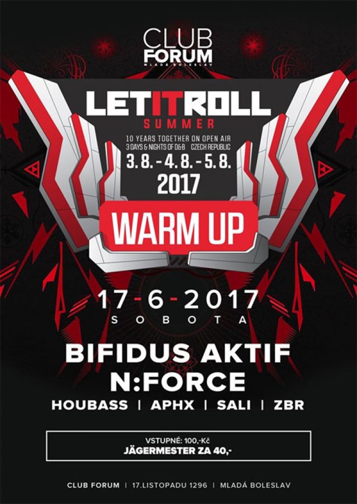 17.06.2017 - LET It ROLL - Warm up / Mladá Boleslav