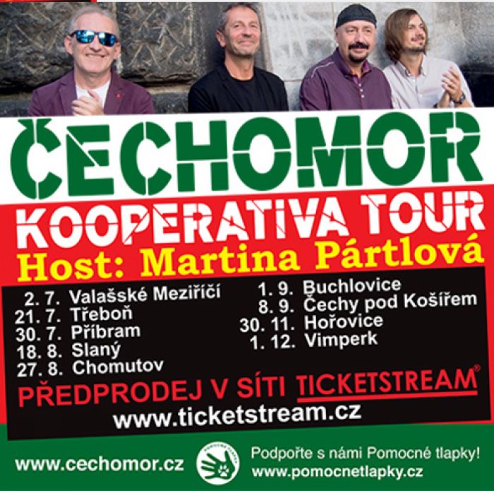 18.08.2017 - Čechomor - Kooperativa tour 2017 / Slaný