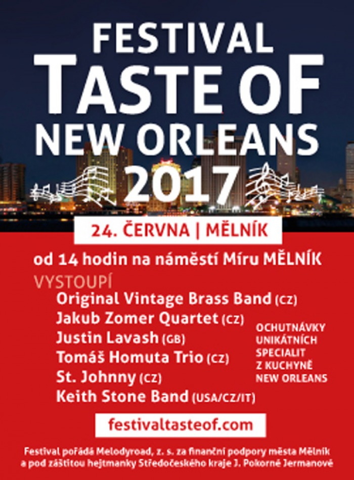 24.06.2017 - Festival Taste Of New Orleans - Mělník