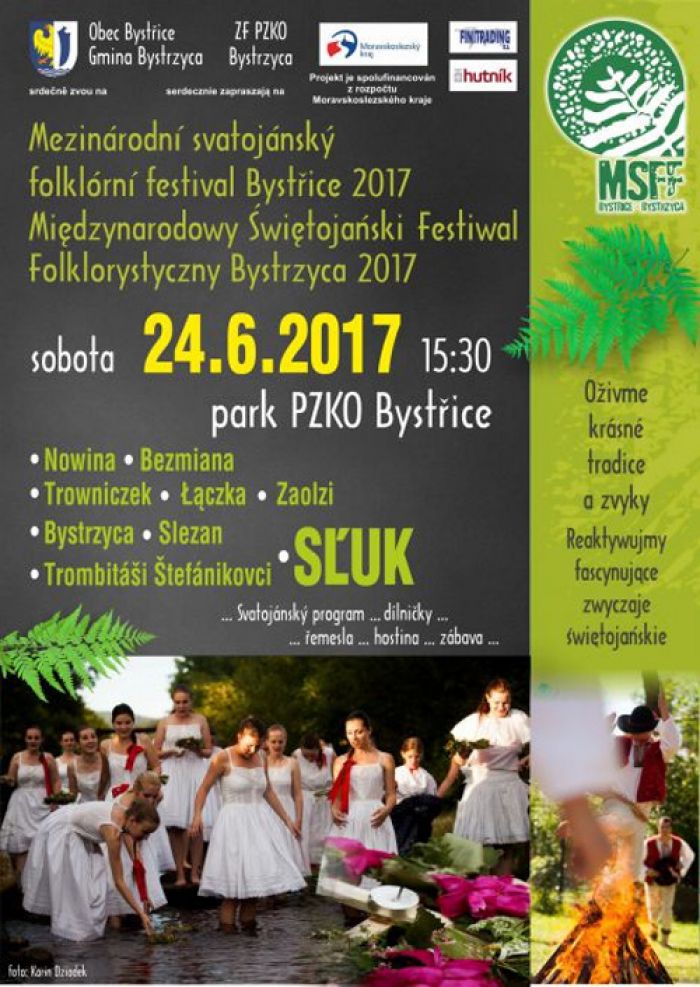 24.06.2017 - Mezinárodní svatojánský folklórní festival Bystřice 2017